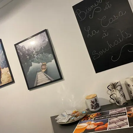 La Casa A Souhaits 70 M2 Parking 2 Bedrooms Balcony Troyes